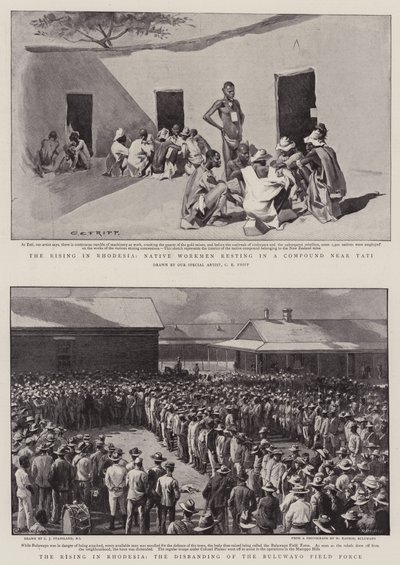 El Levantamiento en Rodesia de Charles Edwin Fripp